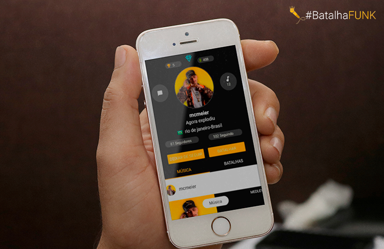 veja mais sobre o batalhafunk o aplicativo que permite mcs amadores gravarem suas músicas